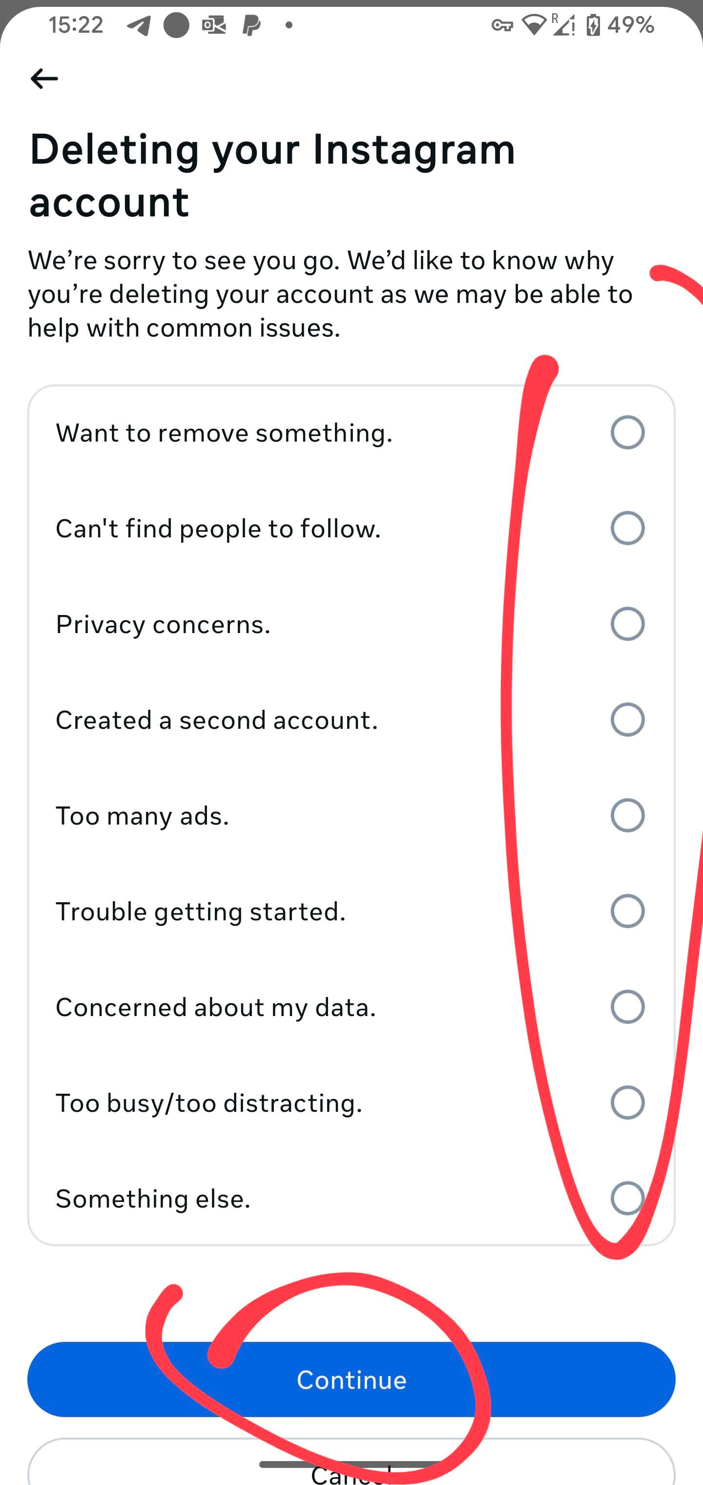 How to Delete Your Instagram Account on Android (2025)
