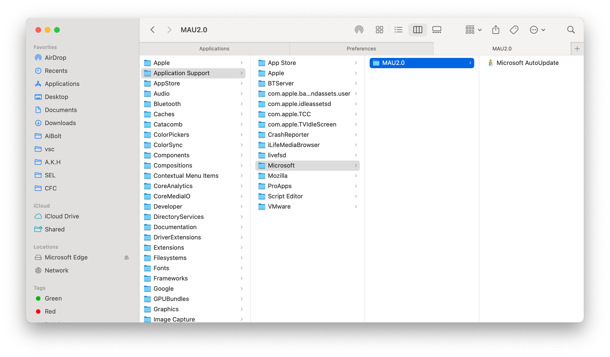 Microsoft AutoUpdate app