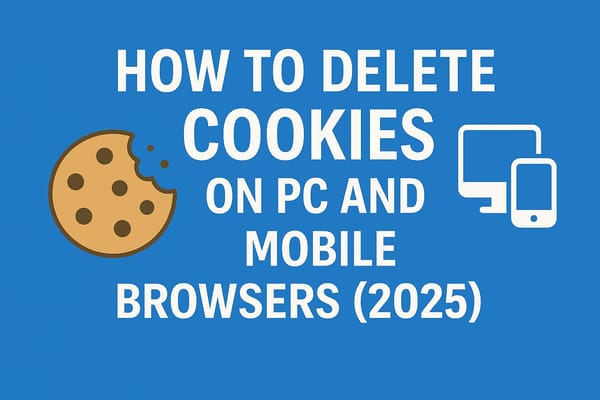 How to Delete Cookies from Your Browser (PC or Mobile)